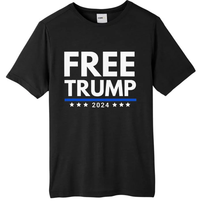 Free Trump 2024 ChromaSoft Performance T-Shirt