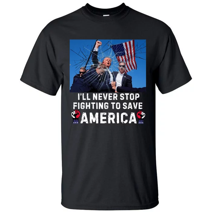 Funny Trump 2024 Missed Me Tall T-Shirt