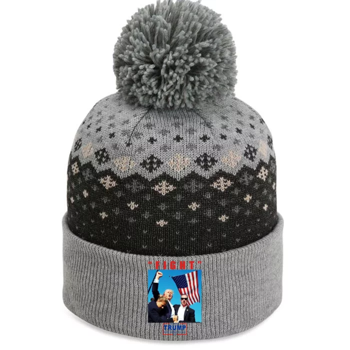 Fight Trump 2024 Take America Back Pennsylvania Rally Shooting The Baniff Cuffed Pom Beanie