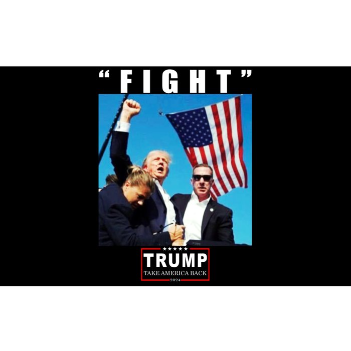 Fight Trump 2024 Take America Back Pennsylvania Rally Shooting Bumper Sticker