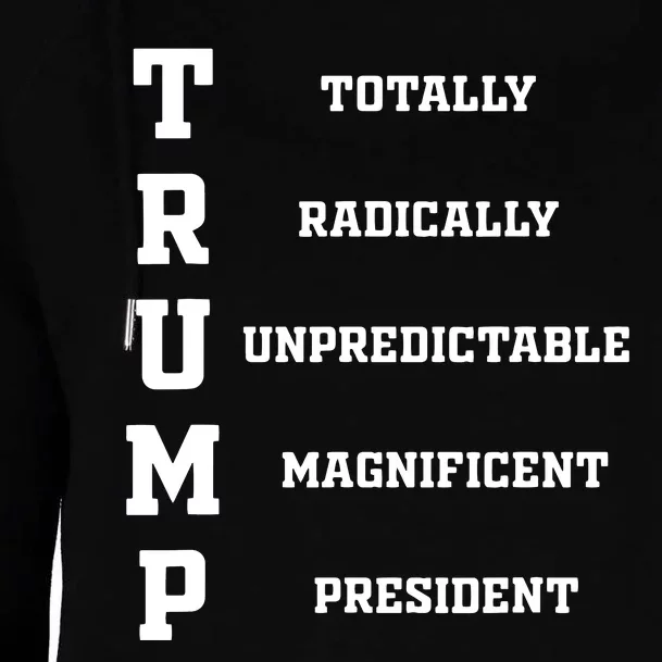 Funny Trump 2024 President Shirts 2024 Election Womens Funnel Neck Pullover Hood