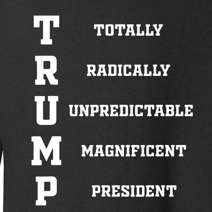 Funny Trump 2024 President Shirts 2024 Election Toddler Sweatshirt