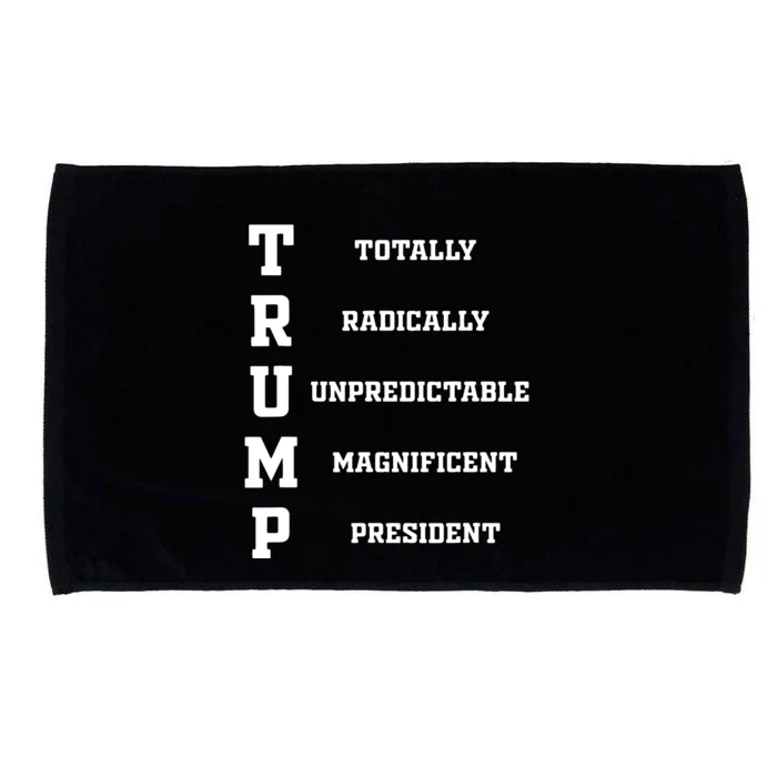 Funny Trump 2024 President Shirts 2024 Election Microfiber Hand Towel