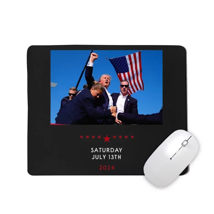 Funny Trump 2024 Shooting At Trump Rally In Pennsylvania Mousepad