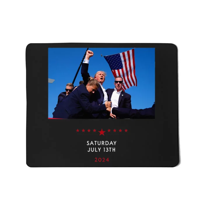 Funny Trump 2024 Shooting At Trump Rally In Pennsylvania Mousepad