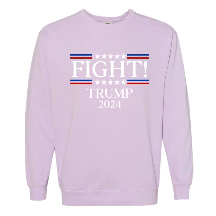 Fight Trump 2024 CanT Take Him Down Trump 2024 Garment-Dyed Sweatshirt