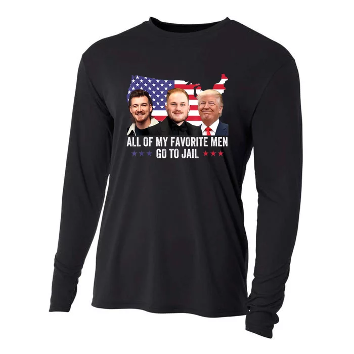 Funny Trump 2024 Gift Cooling Performance Long Sleeve Crew