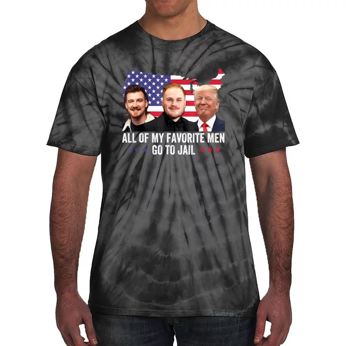 Funny Trump 2024 Gift Tie-Dye T-Shirt