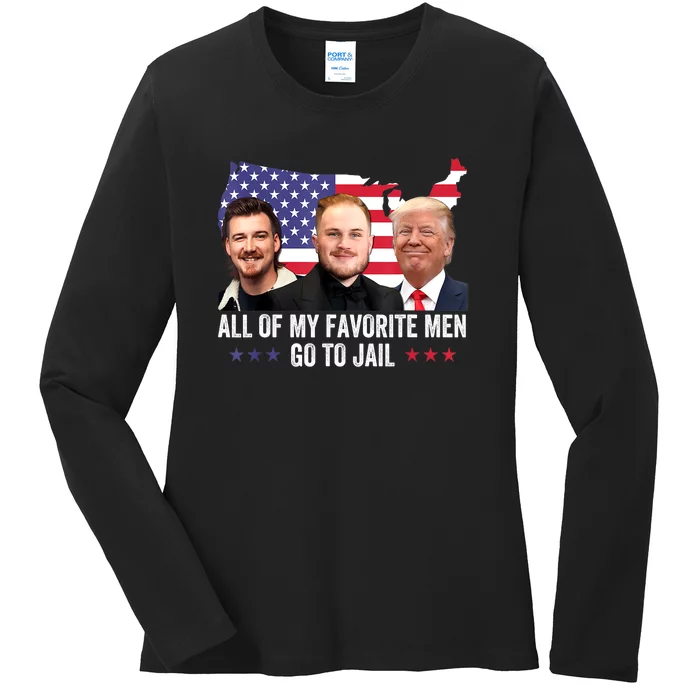 Funny Trump 2024 Gift Ladies Long Sleeve Shirt