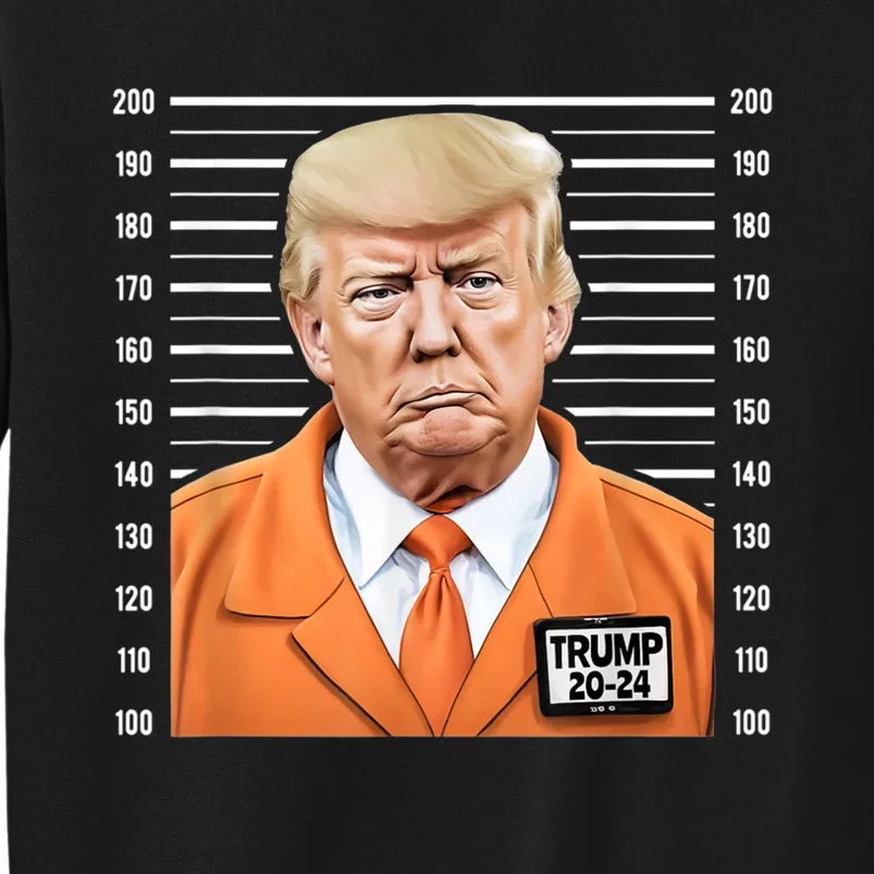 Funny Trump 2024 Prisoner Mugshot Sweatshirt