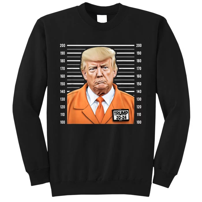 Funny Trump 2024 Prisoner Mugshot Sweatshirt