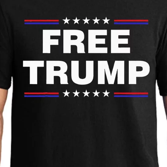 Free Trump 2024 Prison Maga Pajama Set