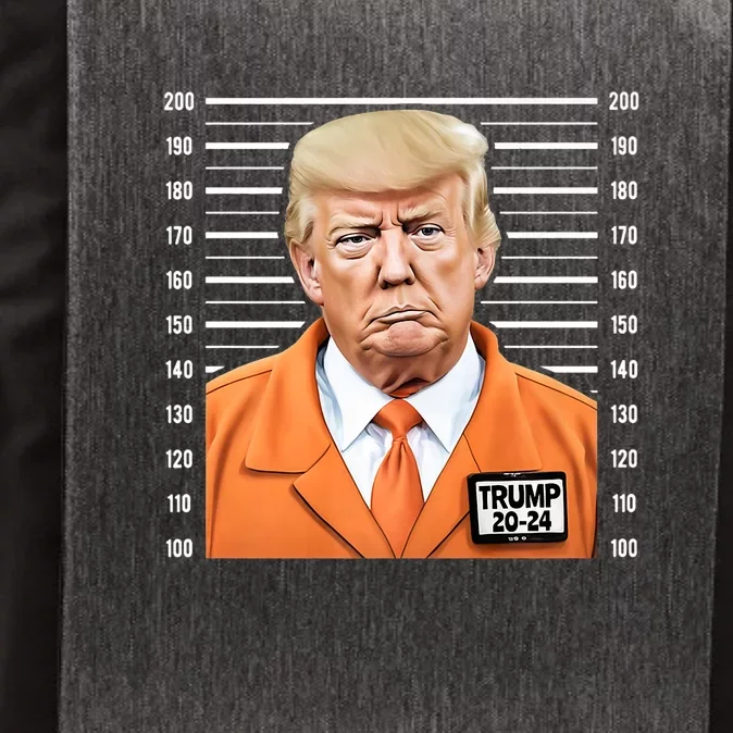 Funny Trump 2024 Prisoner Mugshot Fake Vector Backpack | TeeShirtPalace