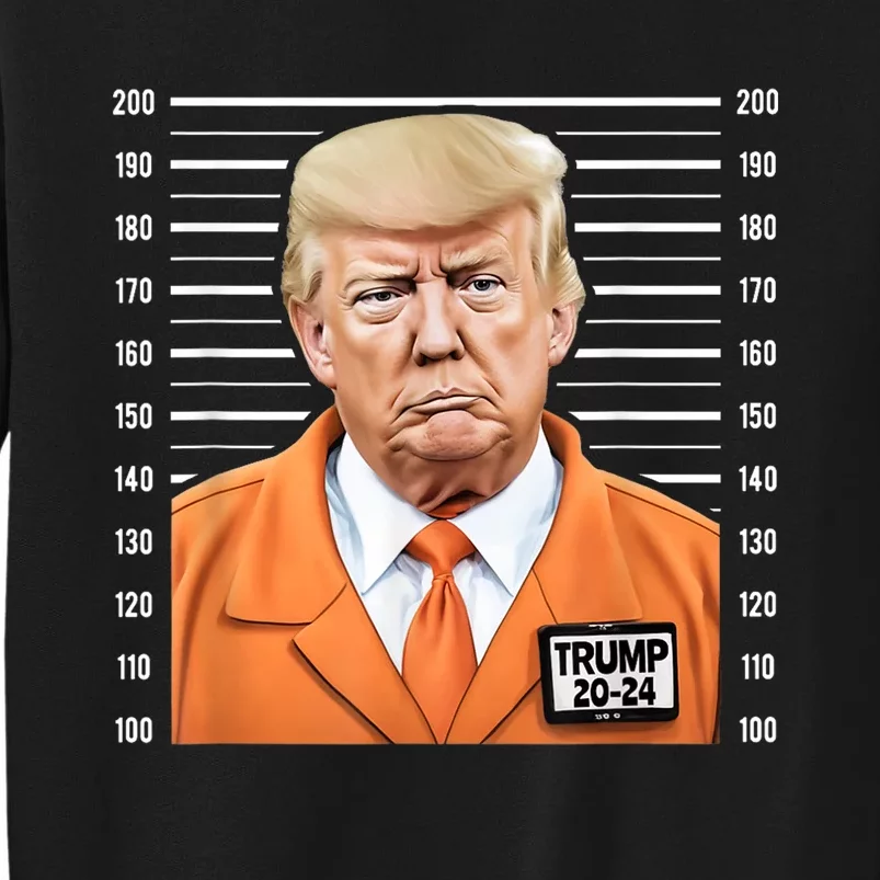 Funny Trump 2024 Prisoner Mugshot Sweatshirt