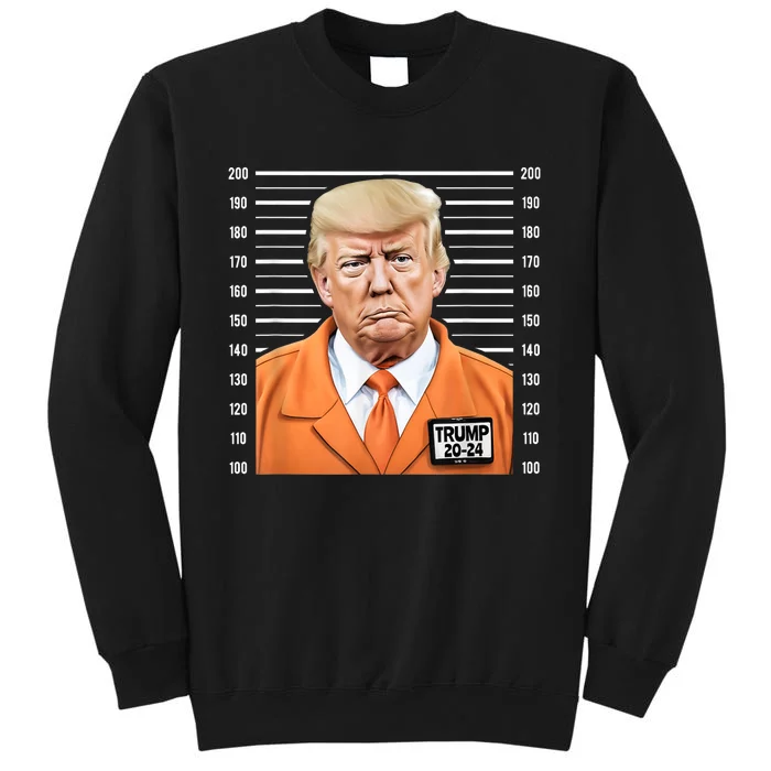 Funny Trump 2024 Prisoner Mugshot Sweatshirt