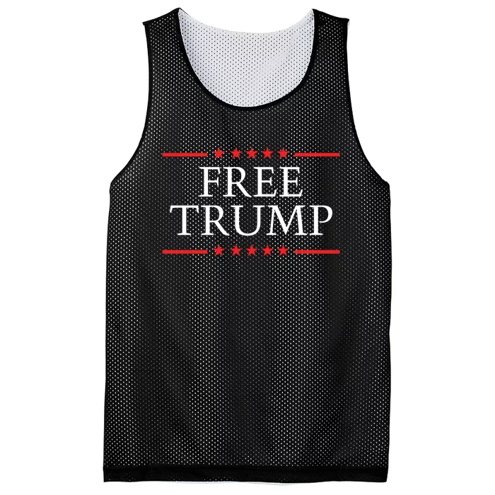 Free Trump 2024 Prison Donald Trump Indictment Mesh Reversible Basketball Jersey Tank