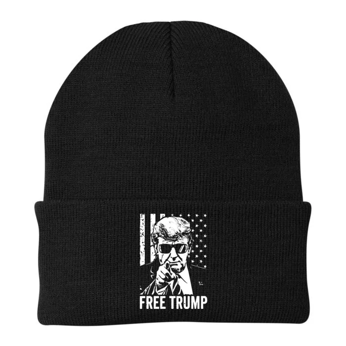 Free Trump 2024 Knit Cap Winter Beanie