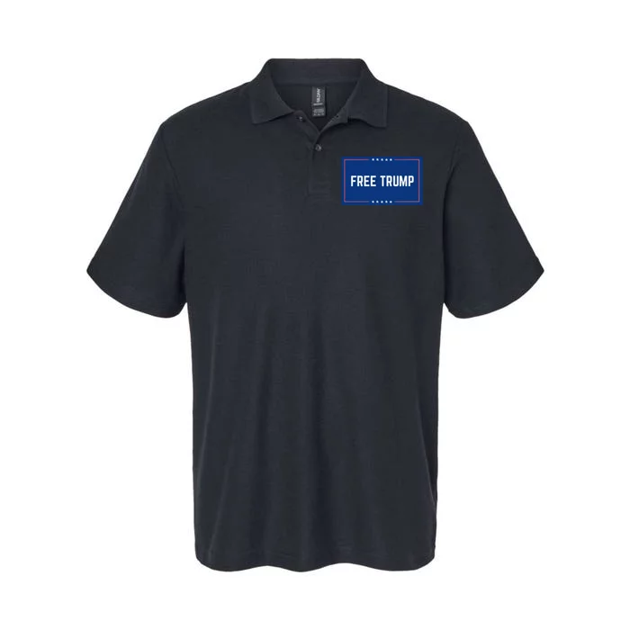 Free Trump 2024, Take America Softstyle Adult Sport Polo