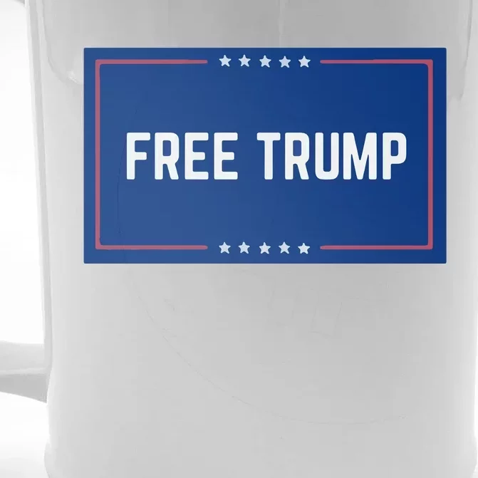 Free Trump 2024, Take America Front & Back Beer Stein