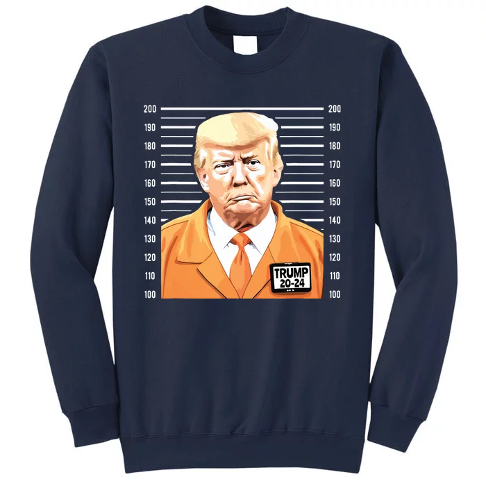 Funny Trump 2024 Prisoner Mugshot Sweatshirt