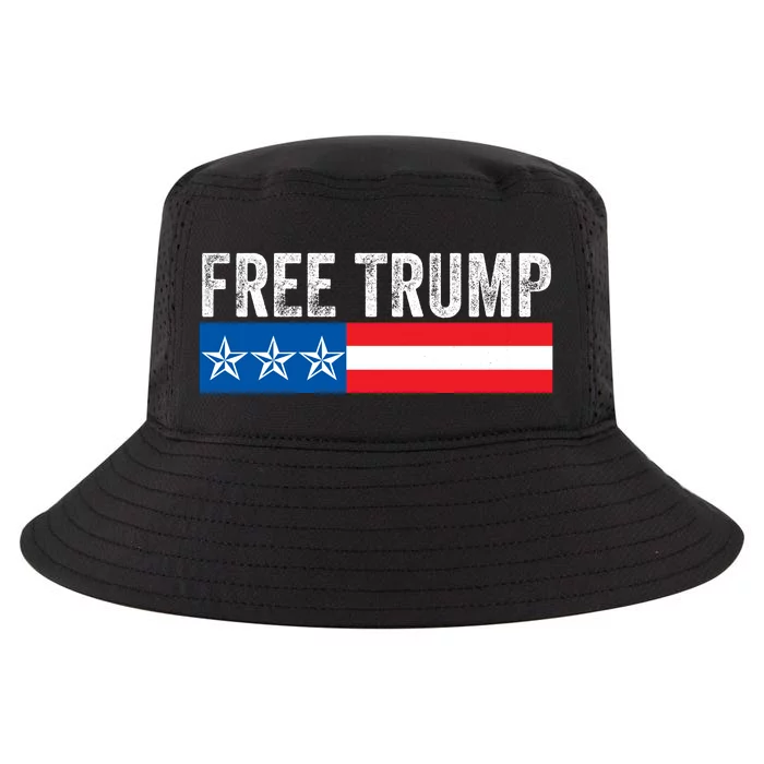 Free Trump 2024 Donald Trump USA Election Cool Comfort Performance Bucket Hat