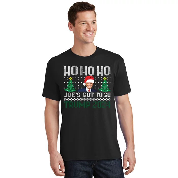 Funny Trump 2024 Christmas Sarcastic Trump Xmas T-Shirt