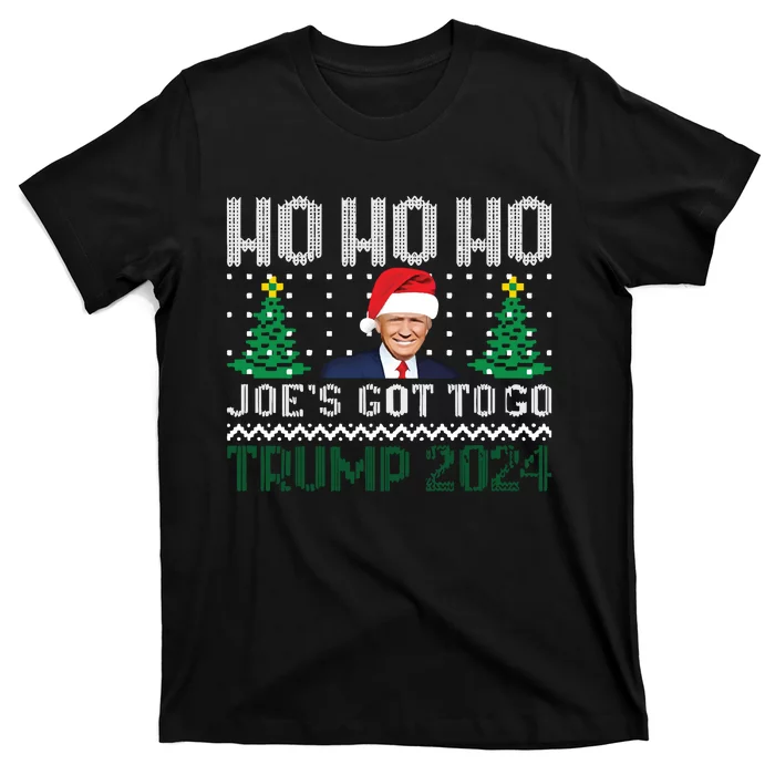 Funny Trump 2024 Christmas Sarcastic Trump Xmas T-Shirt