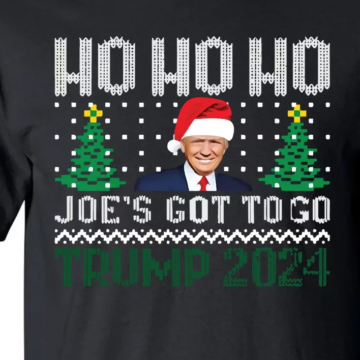 Funny Trump 2024 Christmas Sarcastic Trump Xmas Tall T-Shirt