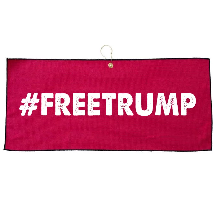 Free Trump 2024 Pro Donald Trump Large Microfiber Waffle Golf Towel