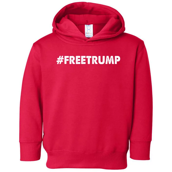 Free Trump 2024 Pro Donald Trump Toddler Hoodie