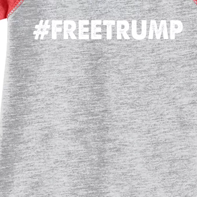 Free Trump 2024 Pro Donald Trump Infant Baby Jersey Bodysuit