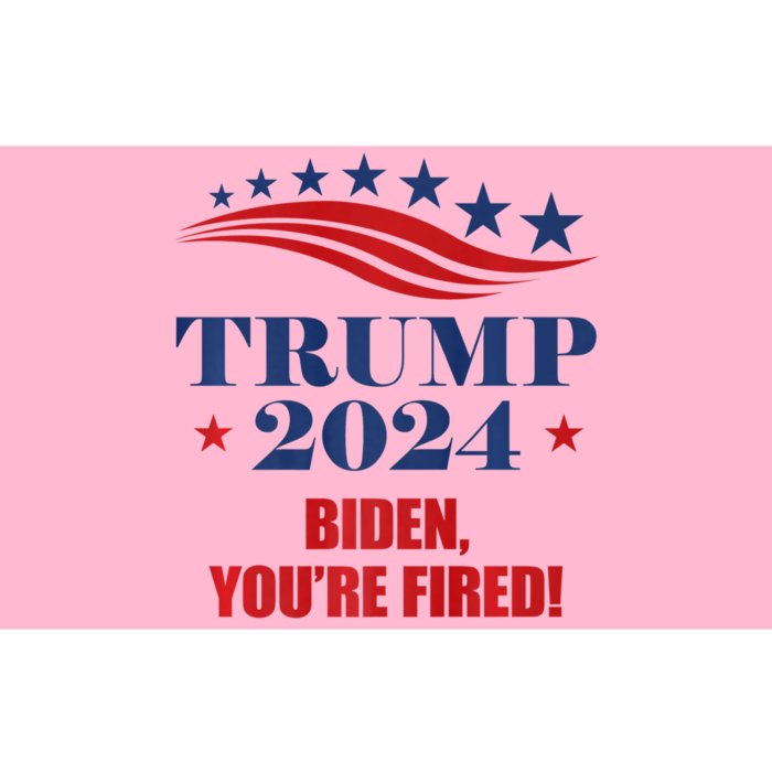 Funny Trump 2024 Biden You're Fired Trump Return Anti Biden Bumper Sticker