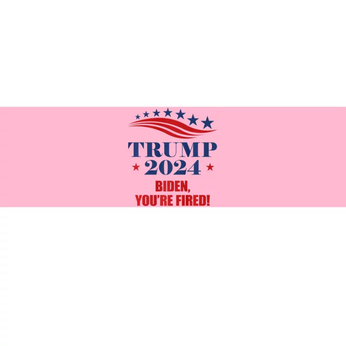 Funny Trump 2024 Biden You're Fired Trump Return Anti Biden Bumper Sticker