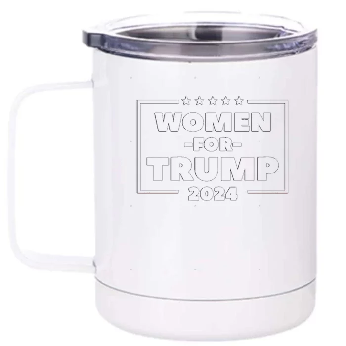 For Trump 2024 Classic . Front & Back 12oz Stainless Steel Tumbler Cup