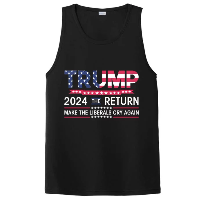 Funny Trump 2024 The Return Make Liberals Cry Again Election Performance Tank