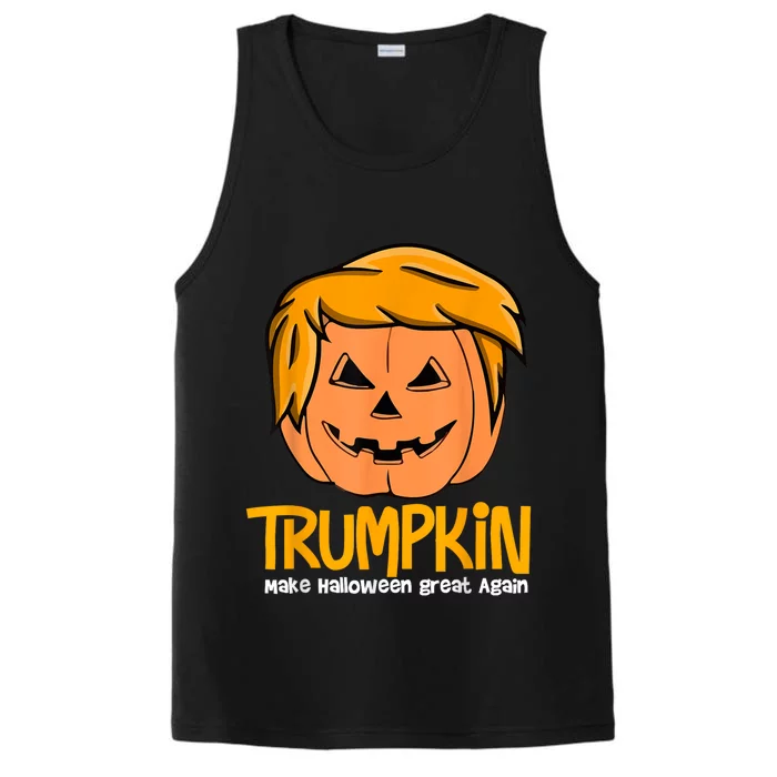 Funny Trumpkin 2024 Usa Make Halloween Great Again Performance Tank