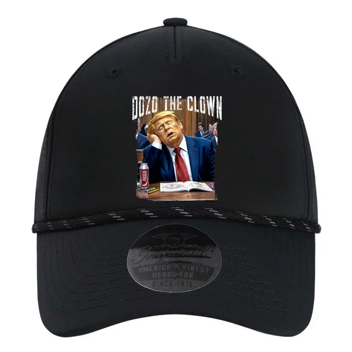 Funny Trump 2024 Clown Donald Trump Sleeping At Trial Performance The Dyno Cap