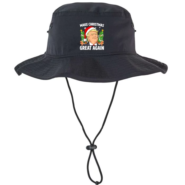 Funny Trump 2024 Make Christmas Great Again Women Gift Legacy Cool Fit Booney Bucket Hat