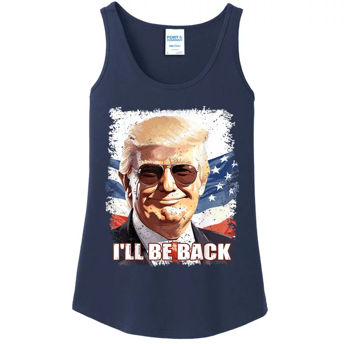 Funny Trump 2024 Presidential Campaign Ladies Essential Tank