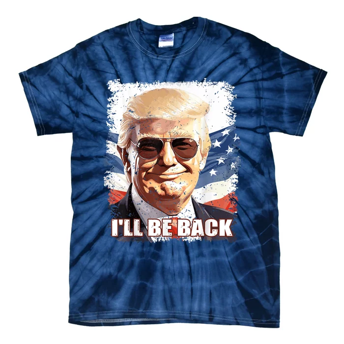 Funny Trump 2024 Presidential Campaign Tie-Dye T-Shirt