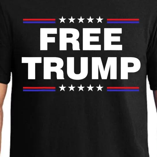 Free Trump 2024 Prison MAGA Trump Indicted Pajama Set