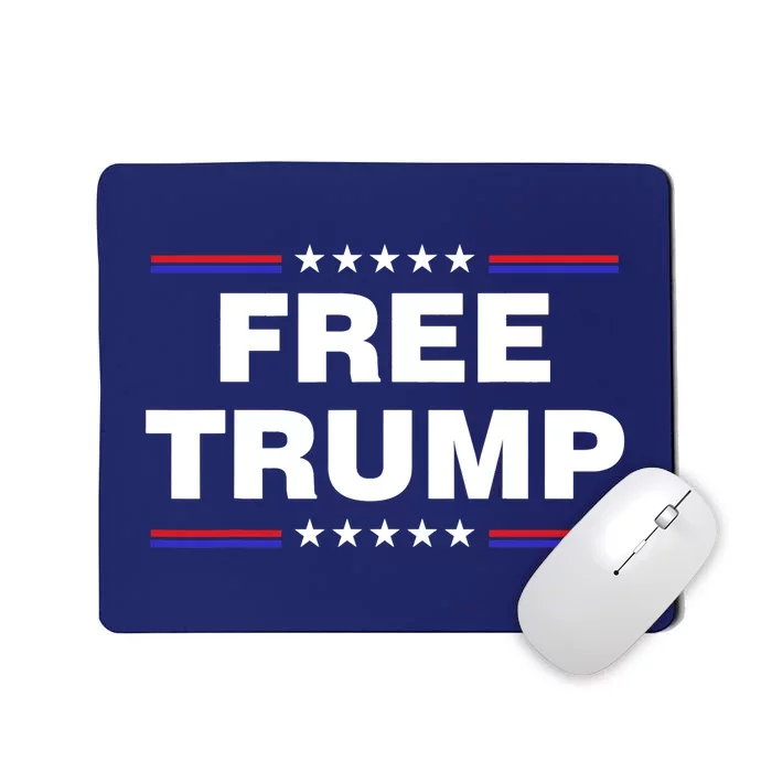 Free Trump 2024 Prison MAGA Trump Indicted Mousepad