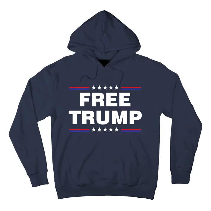 Free Trump 2024 Prison MAGA Trump Indicted Tall Hoodie