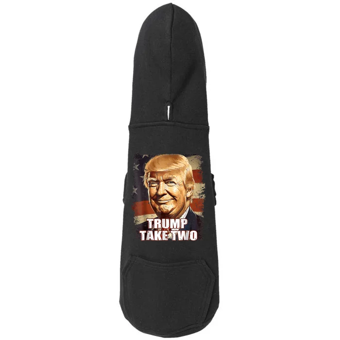 Funny Trump 2024 Quote Presidential Campaign Vintage Doggie 3-End Fleece Hoodie