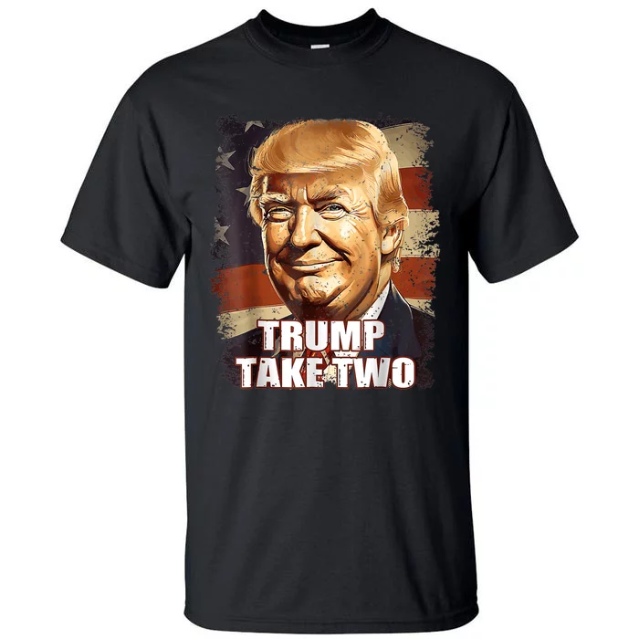 Funny Trump 2024 Quote Presidential Campaign Vintage Tall T-Shirt