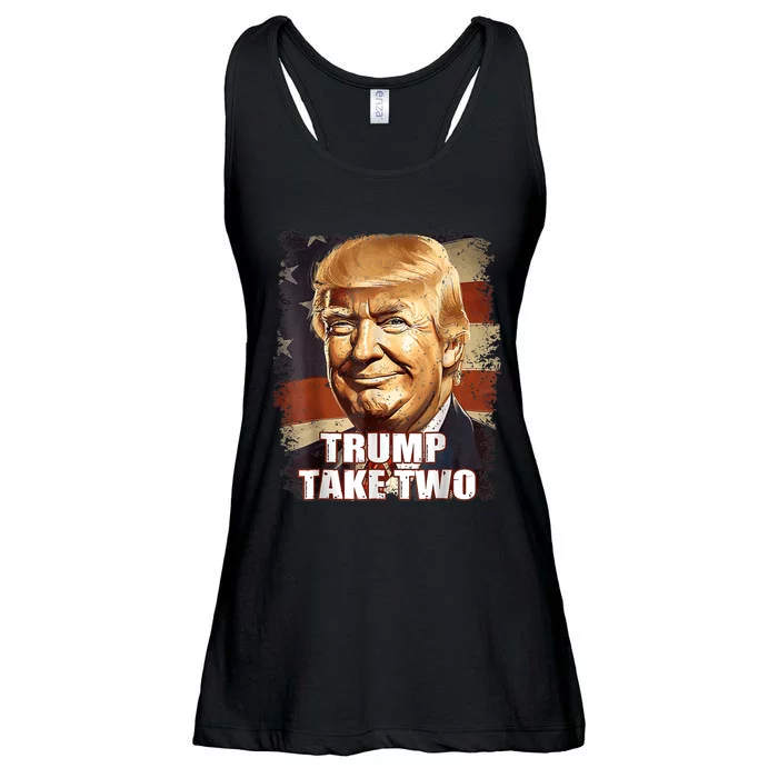 Funny Trump 2024 Quote Presidential Campaign Vintage Ladies Essential Flowy Tank