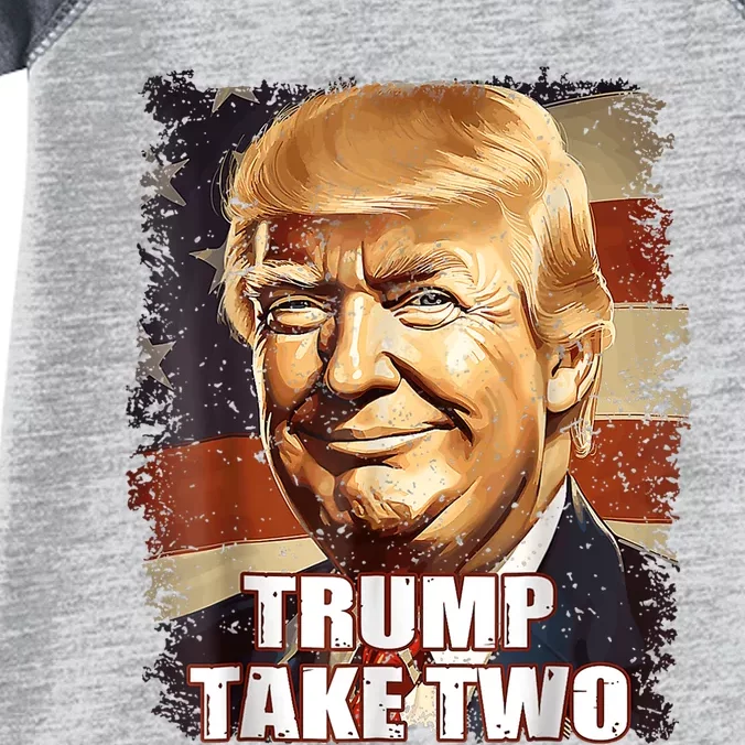 Funny Trump 2024 Quote Presidential Campaign Vintage Infant Baby Jersey Bodysuit