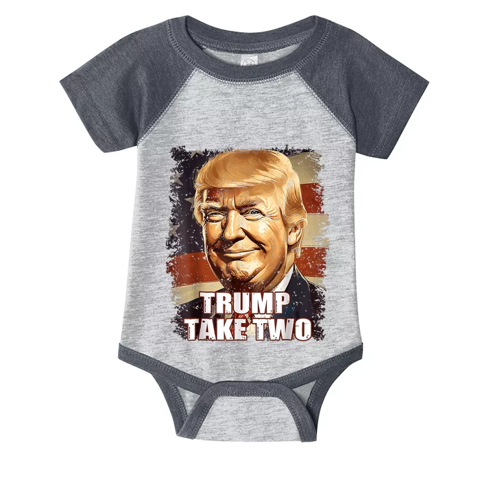 Funny Trump 2024 Quote Presidential Campaign Vintage Infant Baby Jersey Bodysuit