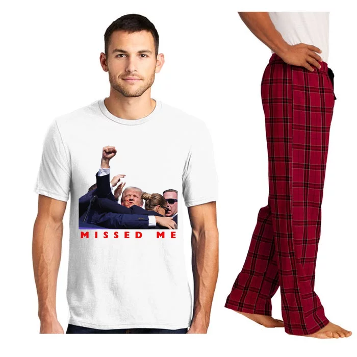 Funny Trump 2024 Missed Me Pajama Set