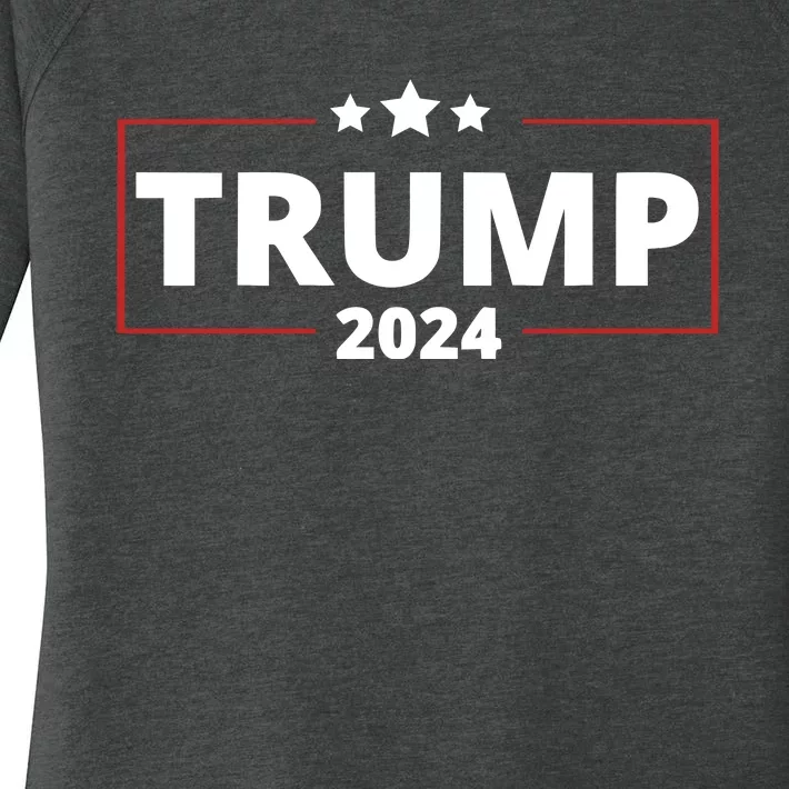 Free Trump 2024 Women's Perfect Tri Tunic Long Sleeve Shirt